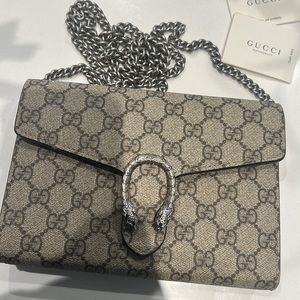 Gucci Dionysus supreme chain wallet